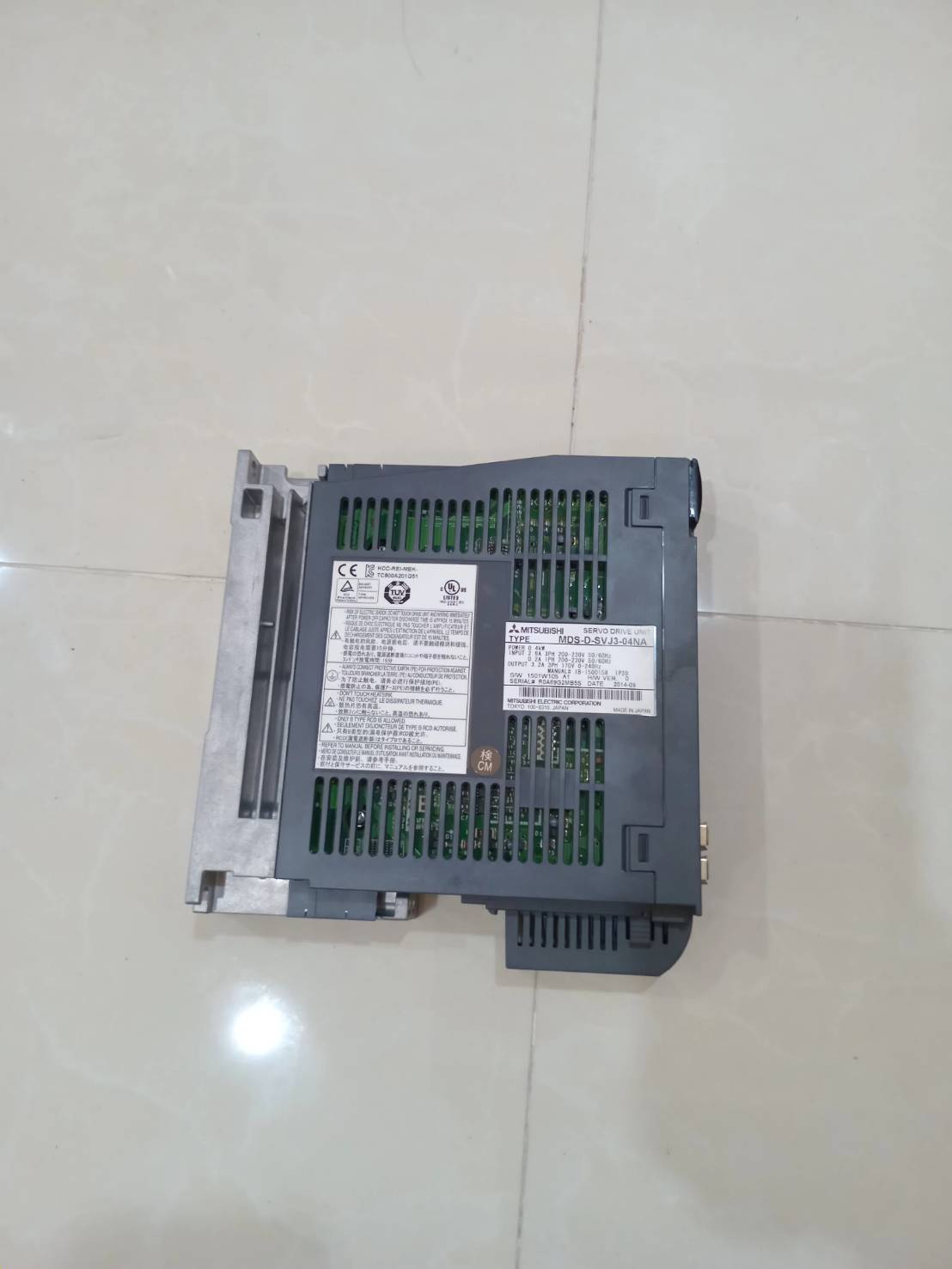 MITSUBISHI MDS-D-SVJ3-04NA Servo Drive/Servo Control