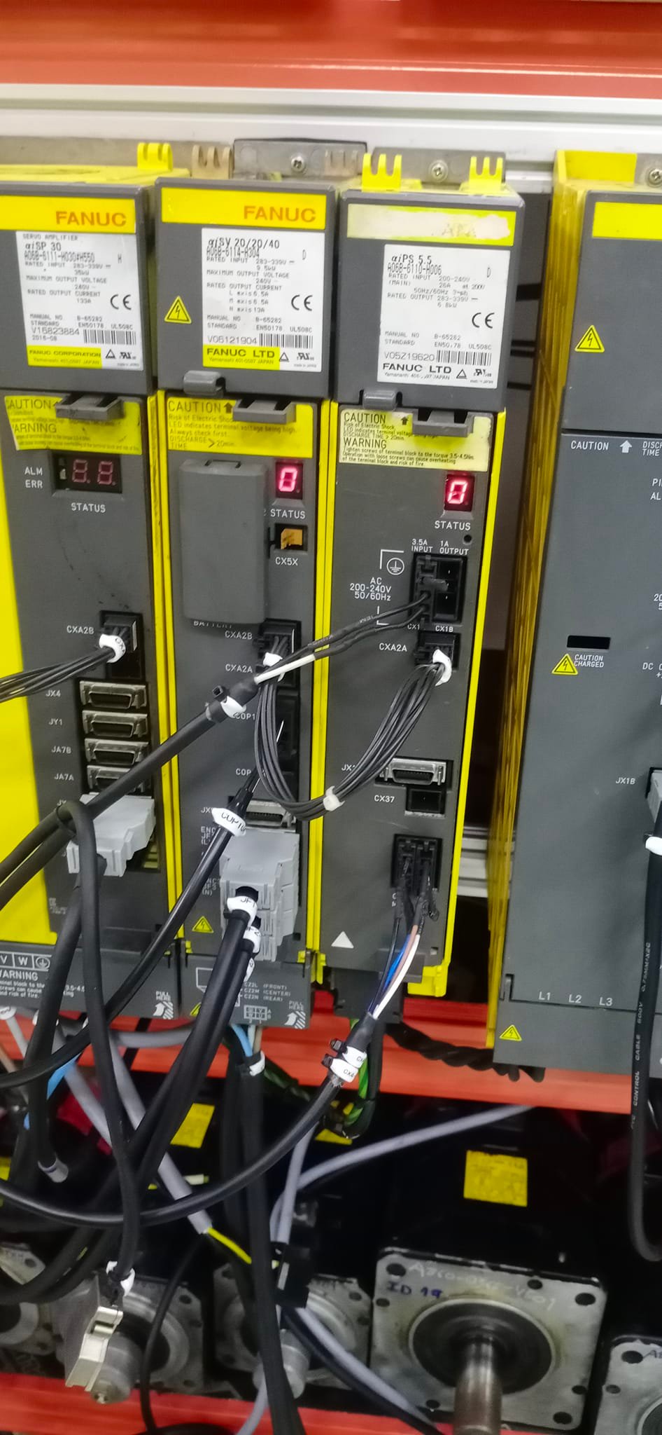 งานซ่อม FANUC POWER SUPPLY A06B-6110-H006