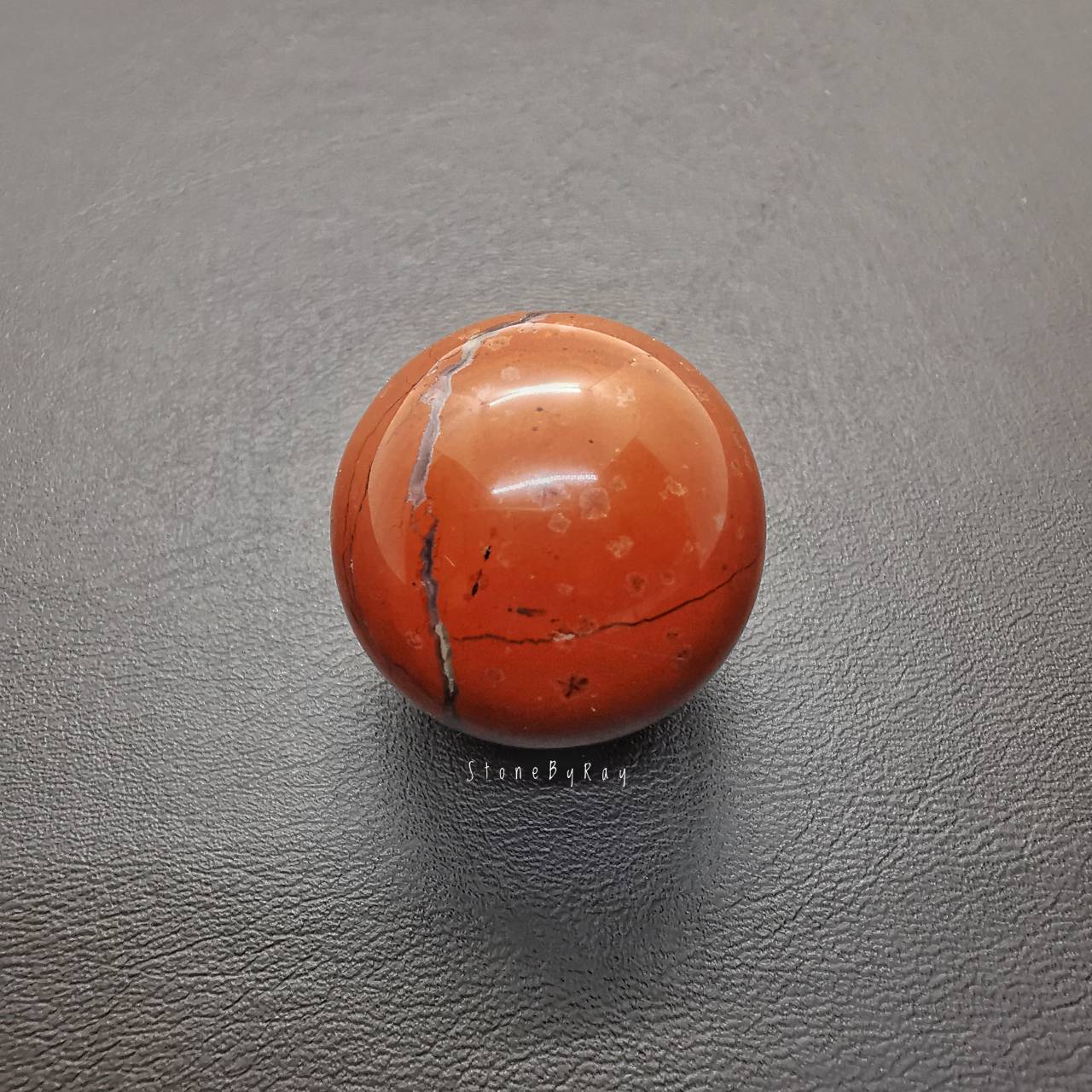 หินแจสเปอร์แดงลูกกลม Red Jasper Ball
