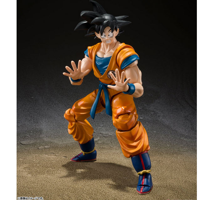 (เหลือ1ชิ้น) 4573102634818 s.h.figuarts son goku super hero