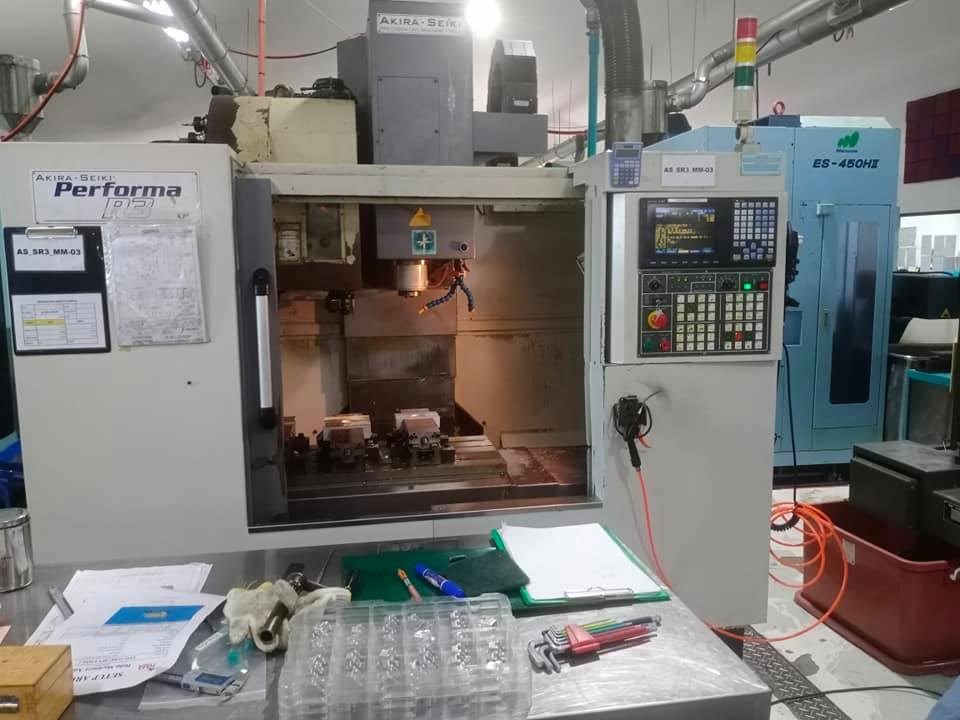 จบไป 1 เครื่องลง PARAMETER ใหม่ Setup ใหม่ Mitsubichi contorller