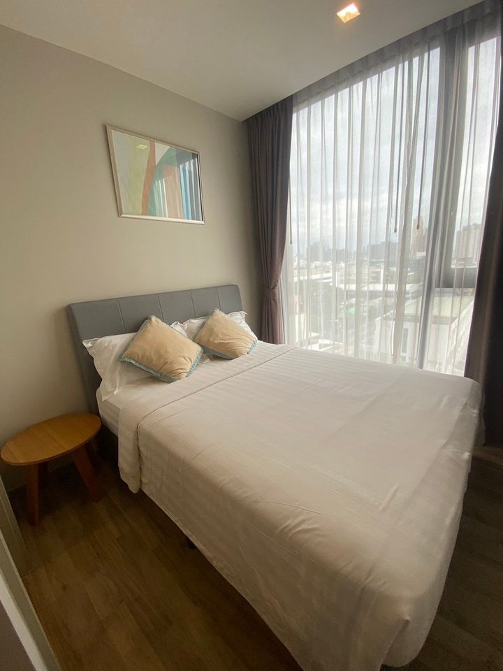 ให้เช่าห้องแบบ 1ห้องนอน 1ห้องน้ำ โซนพื้นที่ BTS หมอชิต MRT จตุจักร คอนโด THE LINE Jatujak - Mochit (เดอะ ไลน์ จตุจักร - หมอชิต) High Rise ขนาดห้อง 27 ตรม. ชั้น 8