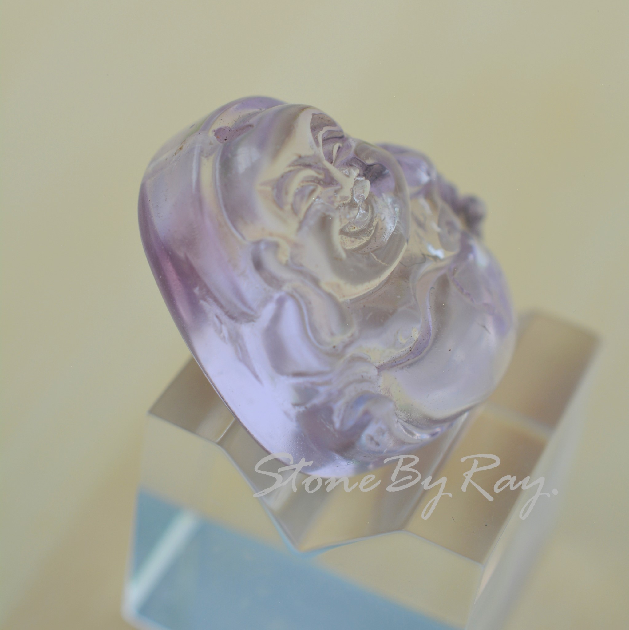 พระสังกัจจายน์หินอเมทิสต์ Amethyst