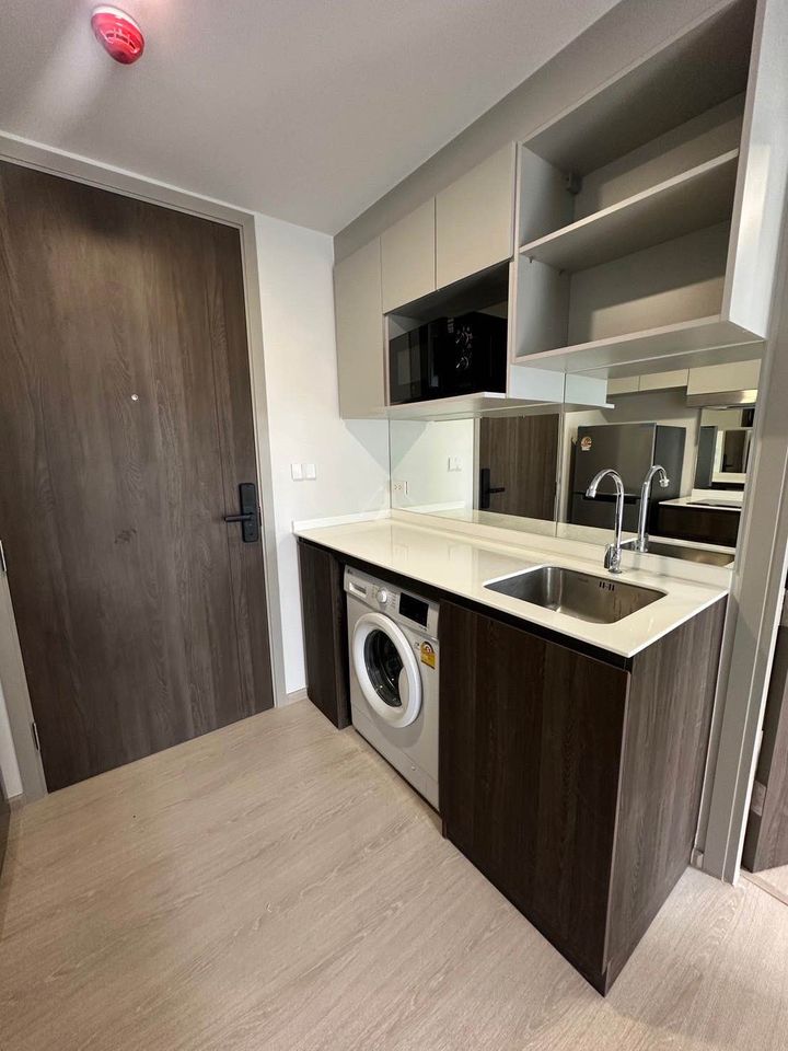 ปล่อยเช่าคอนโด Nue Cross Khu Khot Station (นิว ครอส คูคต สเตชัน) -1ห้องนอน 1ห้องน้ำ 1ห้องนั่งเล่น - ใกล้ BTS คูคต - ขนาดห้อง 27 ตรม. ชั้น 3 ตึก A