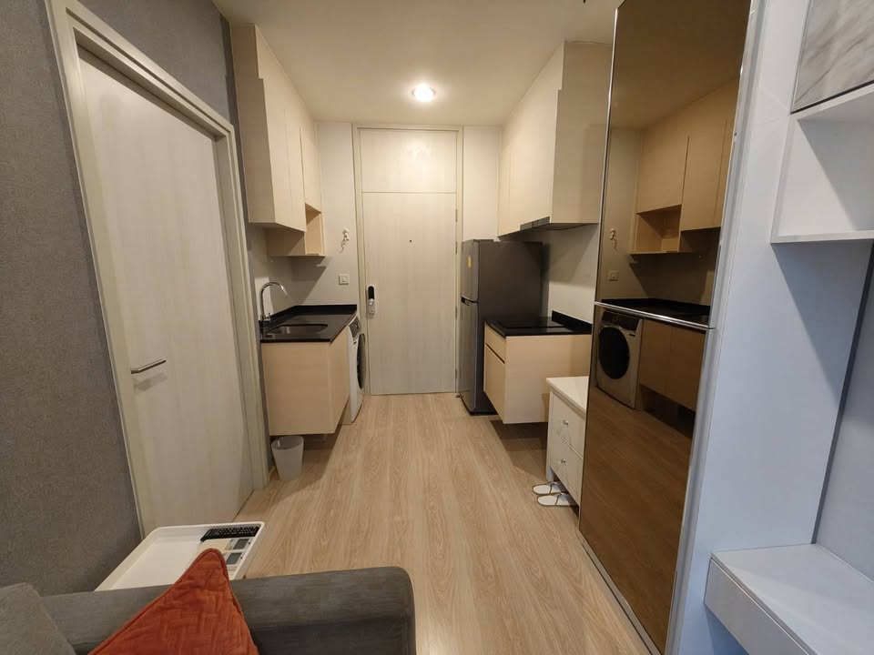 ให้เช่าห้องแบบ 1ห้องนอน 1ห้องน้ำ โซนพื้นที่ MRT ศูนย์วัฒนธรรม คอนโด Noble Revolve Ratchada (โนเบิล รีวอลฟ์ รัชดา) ขนาดห้อง 27 ตรม. ชั้น 35