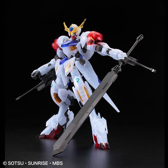 4549660165774 Gundam base 1/100 barbatos lupus clear color ver.