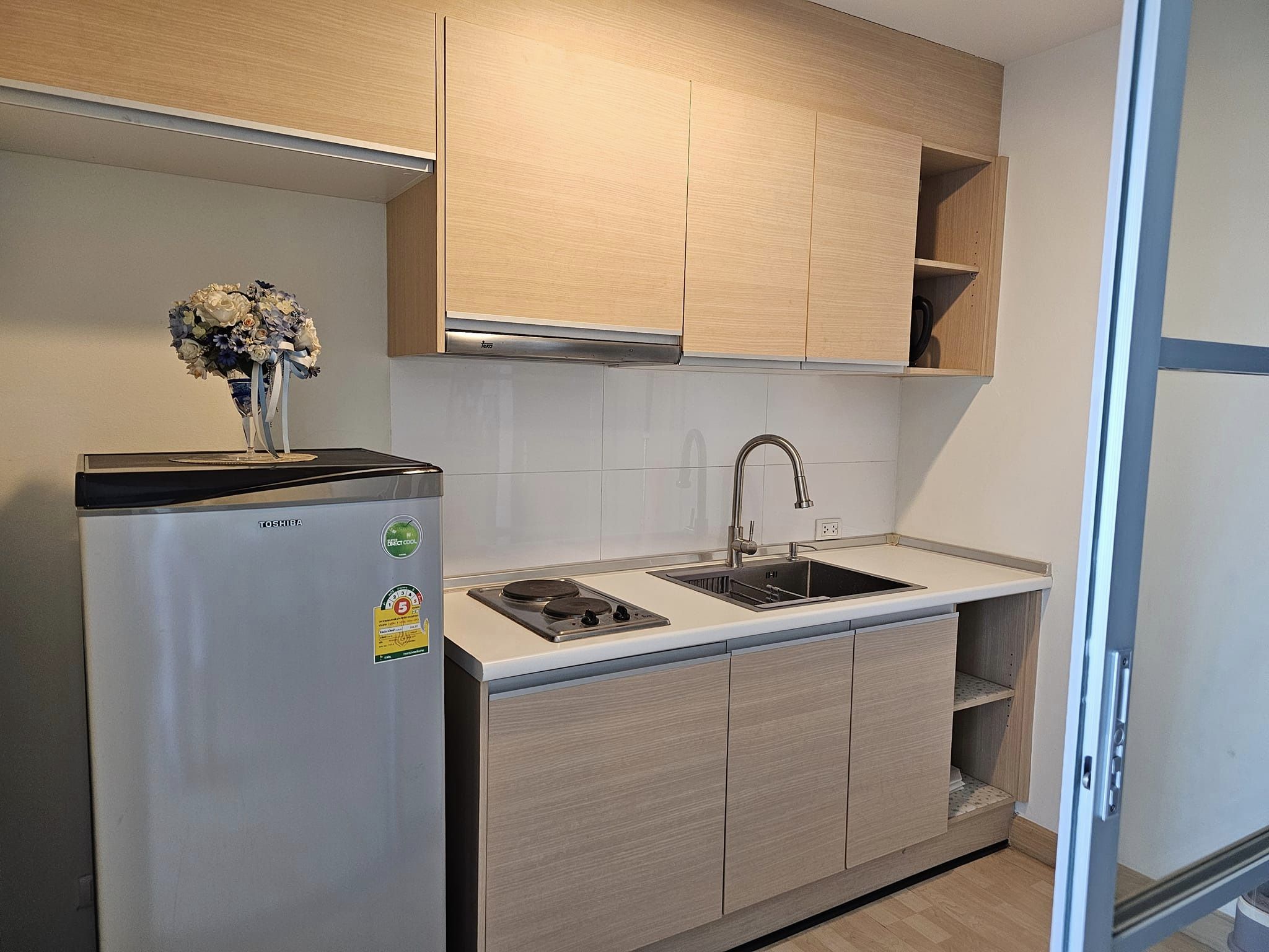 ปล่อยเช่าคอนโด Rhythm Ratchada (ริธึ่ม รัชดา) - ห้องสวย 1ห้องนอน 1ห้องน้ำ 1ห้องนั่งเล่น 1ห้องครัว - ใกล้ MRT รัชดา - ขนาดห้อง 46.5 ตรม. ชั้น 25