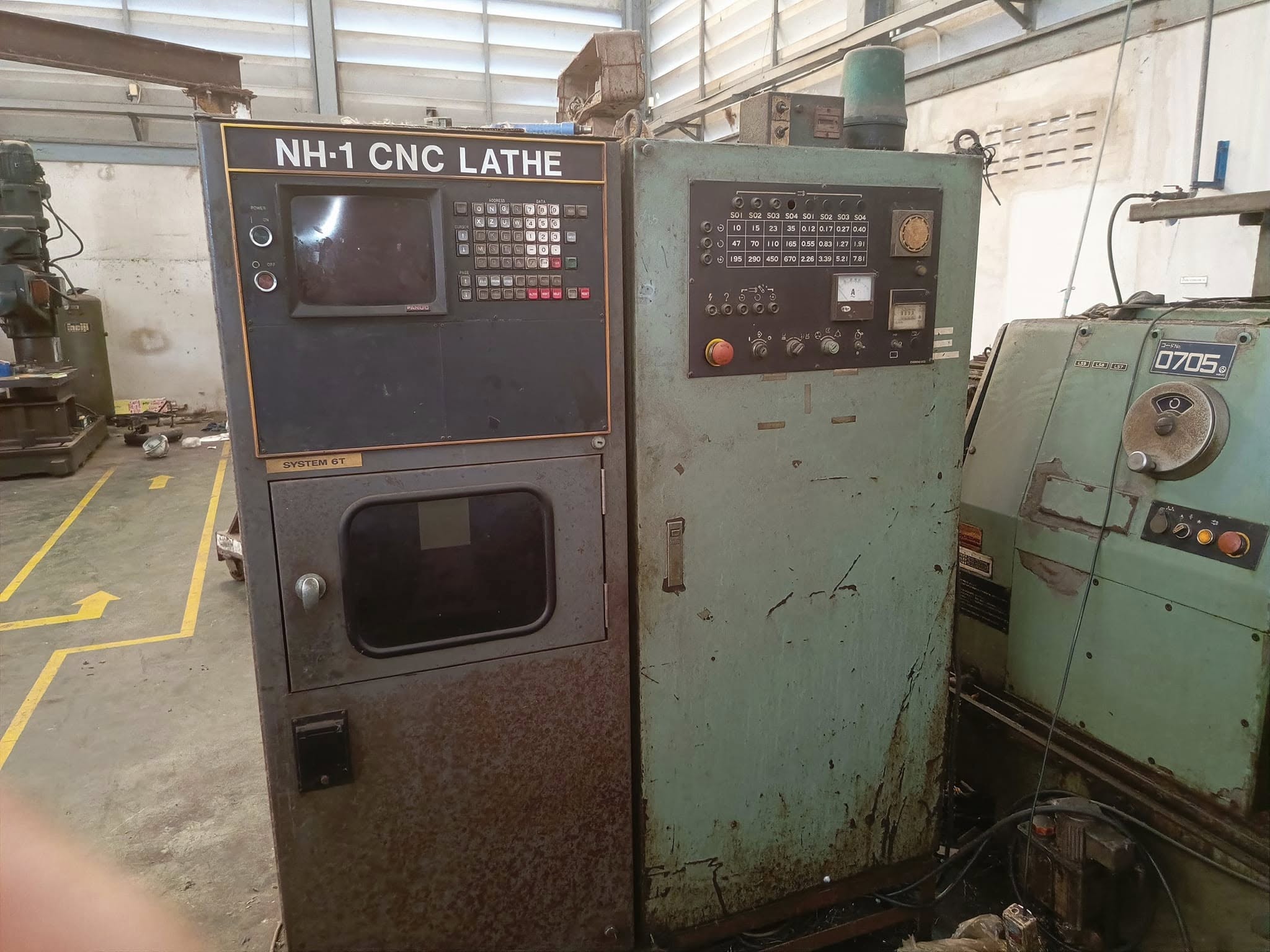 ซ่อมเครื่องกลึง TAKISAWA NH-1CNC LATHE FANUC 6T