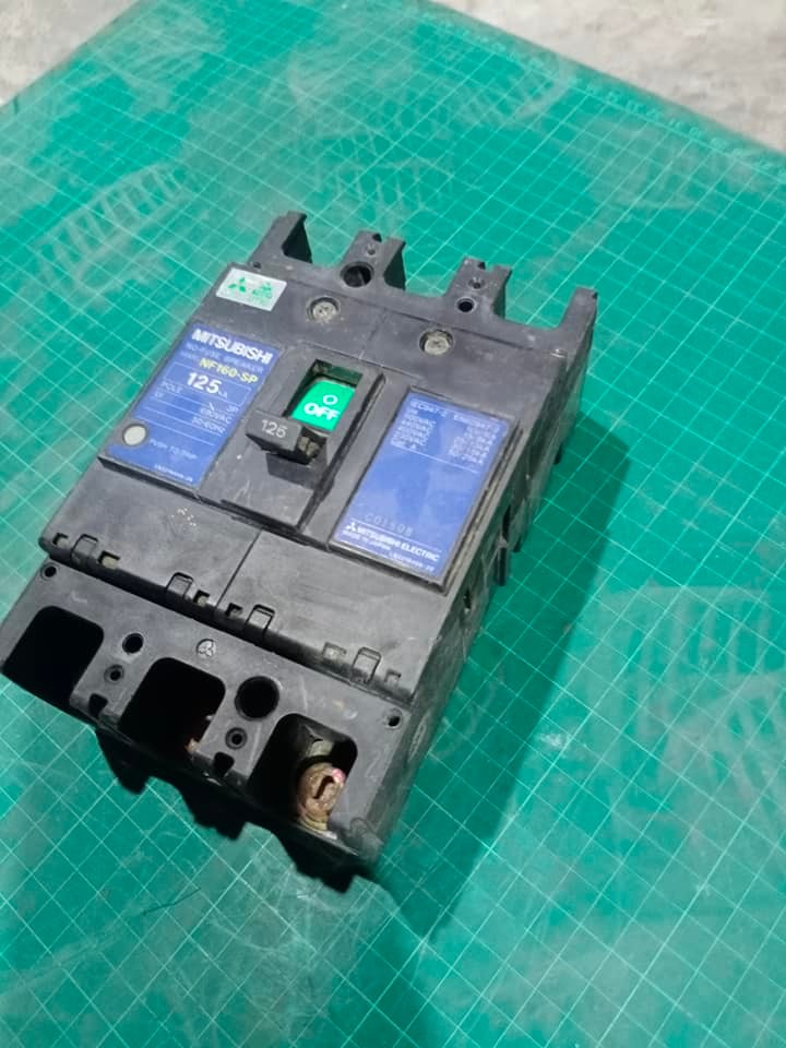 MITSUBISHI NF160-SP 125A NO FUSE BREAKER