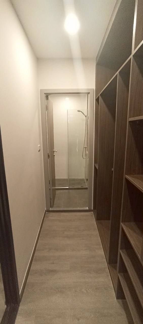 ให้เช่าคอนโด The Origin Ladprao-Bangkapi (ดิ ออริจิ้น ลาดพร้าว-บางกะปิ) โซนพื้นที่ BTSบางกะปิ ห้องแบบ Studio / 1ห้องน้ำ / โซนครัวปิด ขนาดห้อง 23 ตรม. ชั้น 12