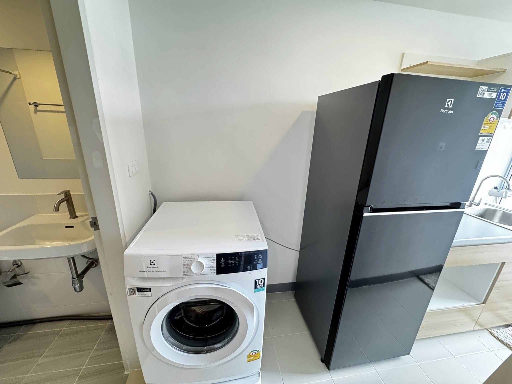 ให้เช่าคอนโด SENA Kith MRT Bangkae Phase 2 (เสนา คิทท์ เอ็มอาร์ที-บางแค เฟส 2) Low Rise โซนพื้นที่ MRT บางแค ห้องแบบ 1ห้องนอน 1ห้องน้ำ ขนาดห้อง 26 ตรม. ชั้น 4 ตึก B