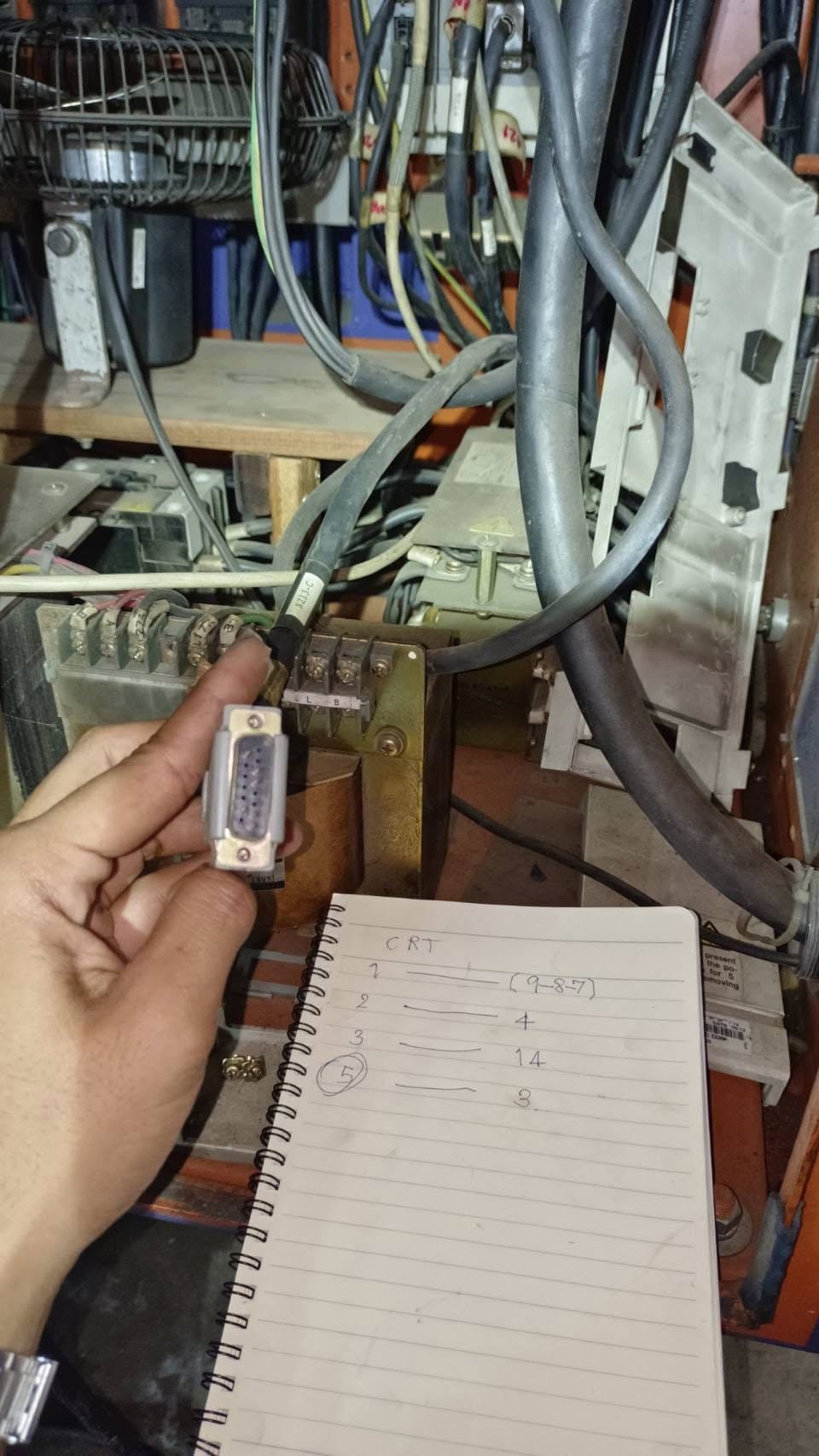 ซ่อม Mitsubishi M520 เครื่องจักร cnc ยี่ห้อ HARDFORT