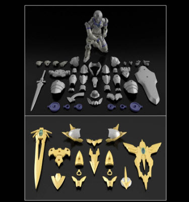 Bandai 4573102671653 30MF LIBER HOLY KNIGHT