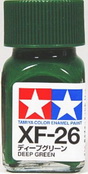45135576 tamiya 80326 Enamel (Flat) XF26 deep green