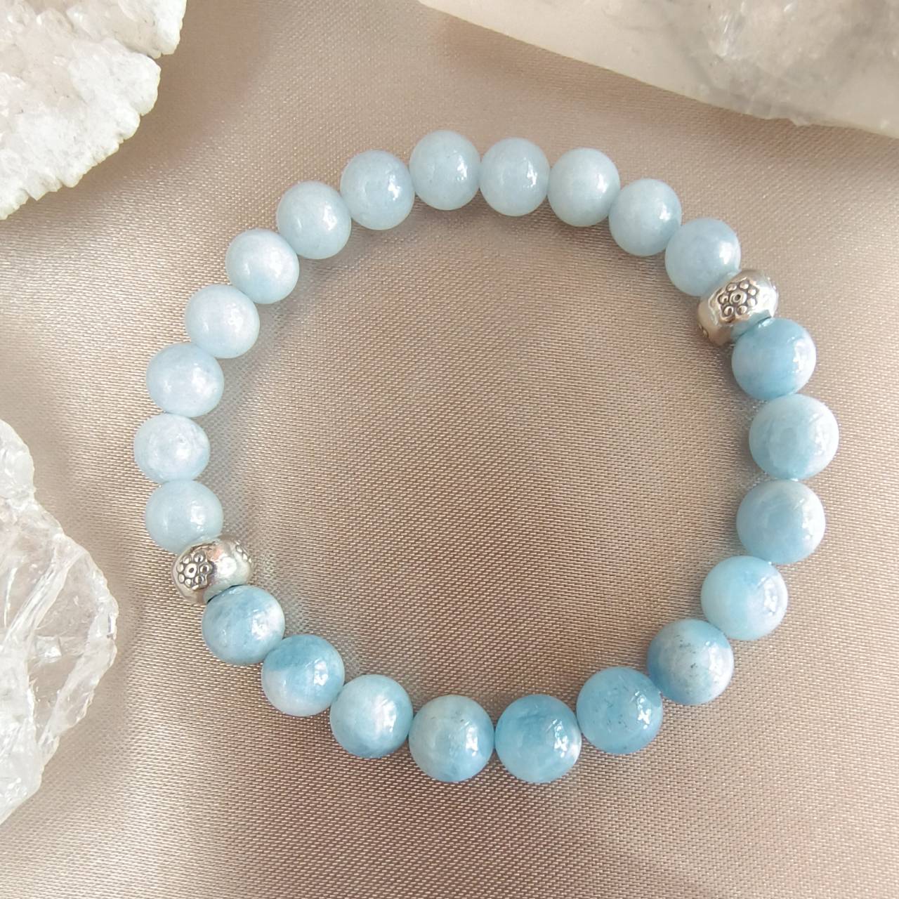 สร้อยข้อมืออความารีน Aquamarine