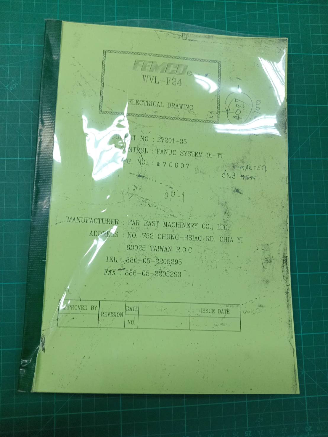 FEMCO WVL-F24 WIRING DIAGRAM