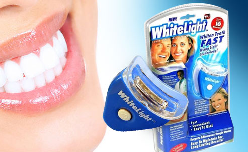White Light ชุดฟอกฟันขาว ให้ฟันคุณขาวสดใส ในเวลาอันสั้น เพียง 10 นาทีต่อวัน