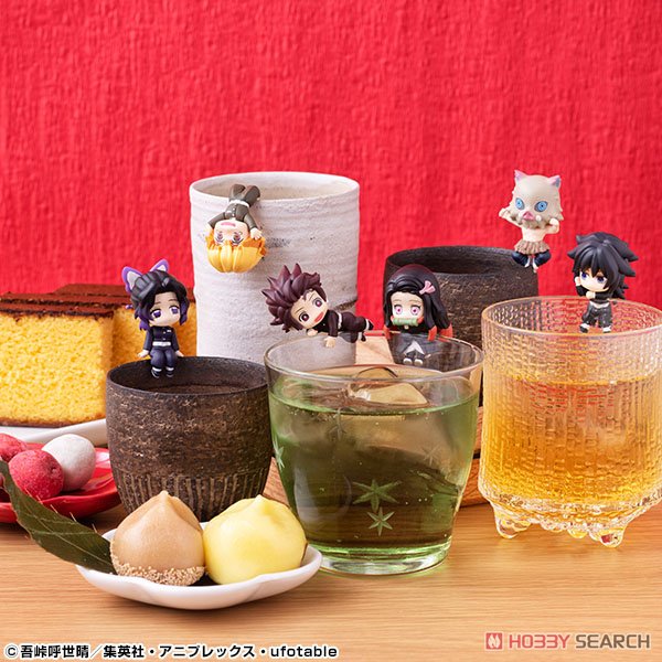 (เหลือ1ชิ้น ทักแชทก่อนโอน) 535123831072 (Jp lot ) Ochatomo Series Demon Slayer: Kimetsu no Yaiba (Set of 6)