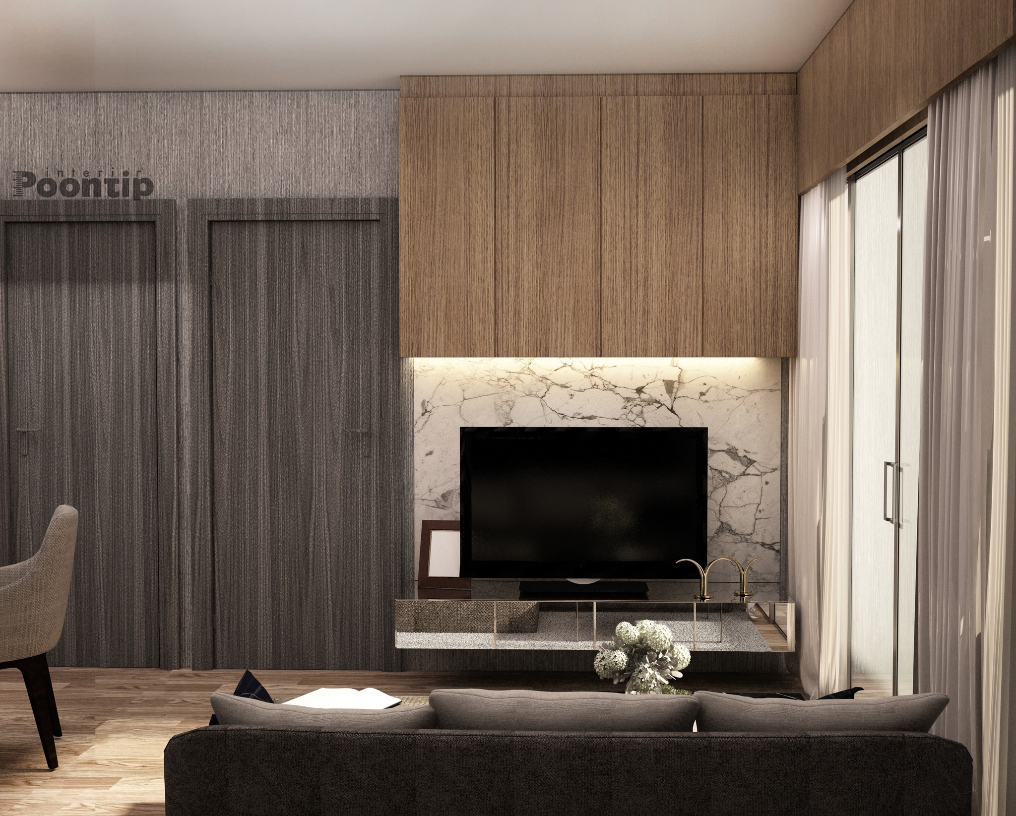 ปล่อยเช่าคอนโด IDEO Mobi Charan Interchange (ไอดีโอ โมบิ จรัญ-อินเตอร์เชนจ์) - 2ห้องนอน 1ห้องน้ำ 1ห้องนั่งเล่น - ใกล้ MRT บางขุนนนท์ - ขนาดห้อง 45 ตรม. ชั้น 12 จอดรถได้ 2 คัน