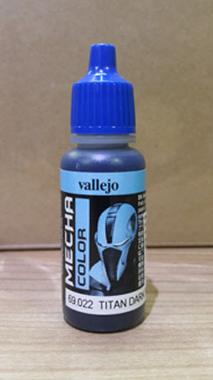 mecha vallejo 69. 022 titan dark blue 17 ml.
