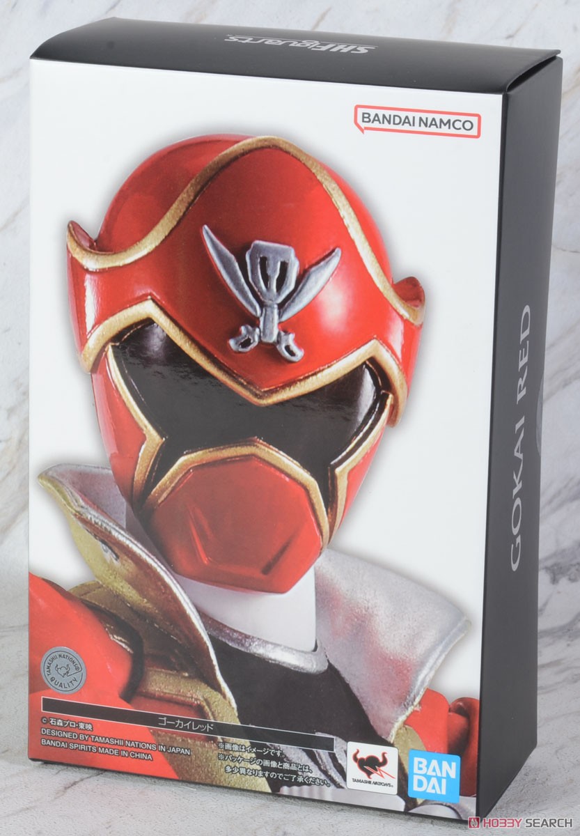 (เหลือ1ชิ้น) (กล่องไม่สวย)4573102633194 s.h.figuarts gokai red
