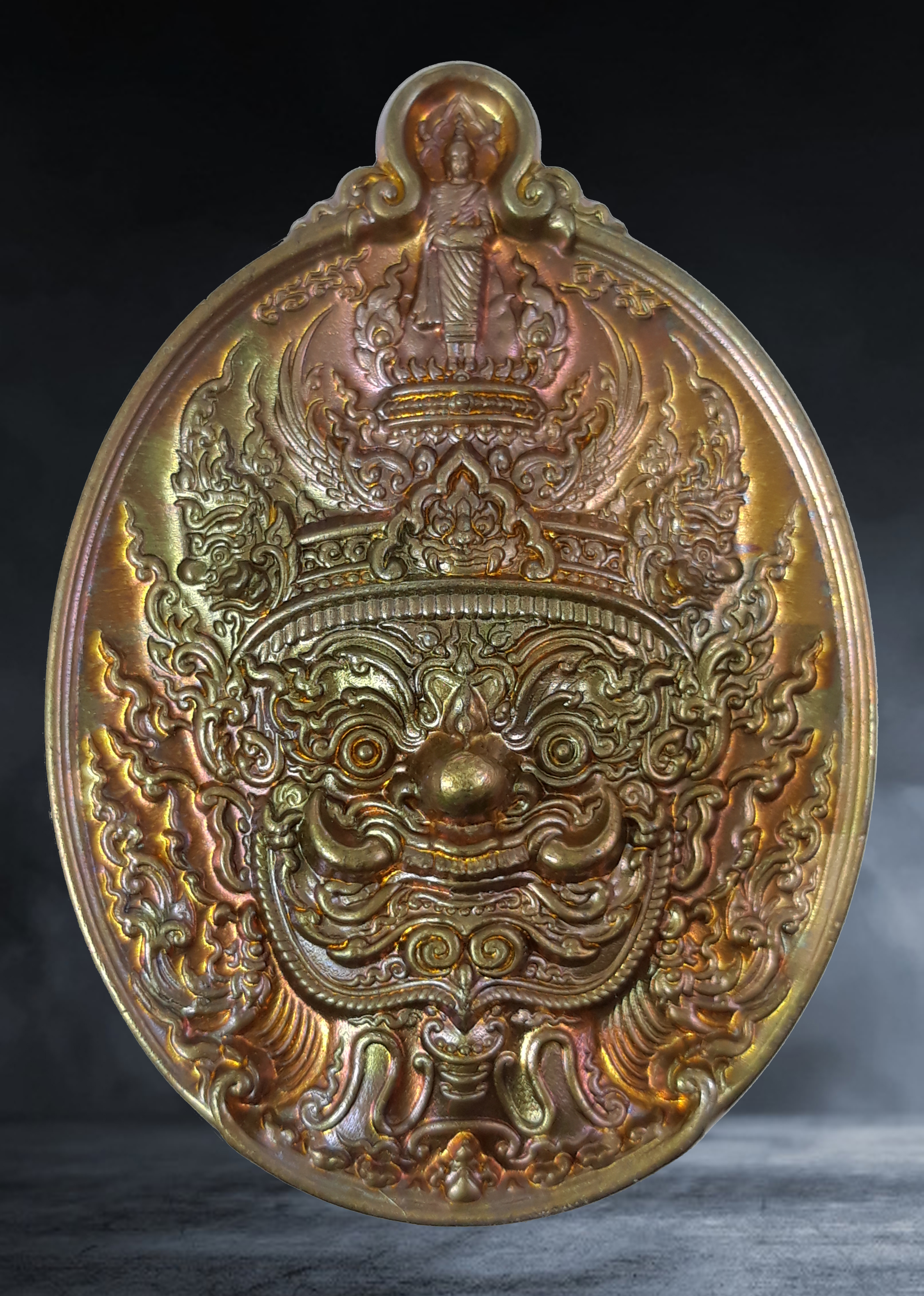 เหรียญ ท้าวเวสสุวรรณ พระอาจารย์กฤษณะ วัดบางชัน จ.กรุงเทพ รุ่นหนุนดวง ปี ๒๕๖๕