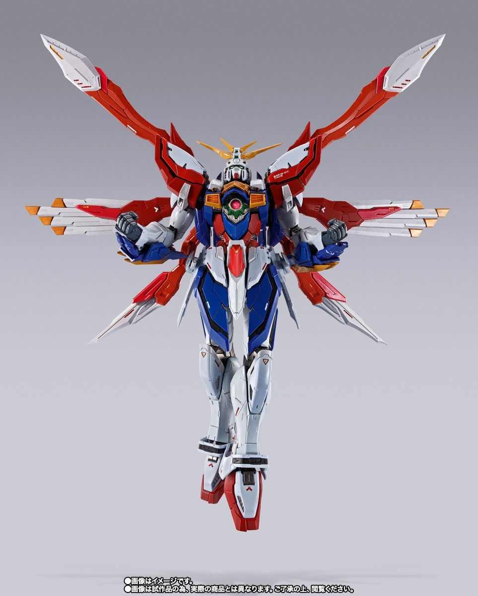 Bandai 4573102675156 metal build burning gundam&burning gundam second