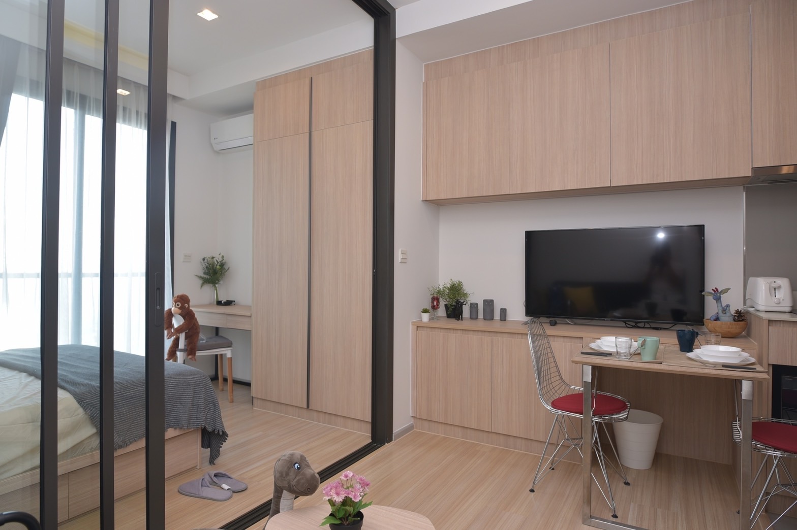 ให้เช่า M Jatujak (เอ็ม จตุจักร) ชั้น 29 เลี้ยงสัตว์ ได้ตกแต่งพร้อมอยู่