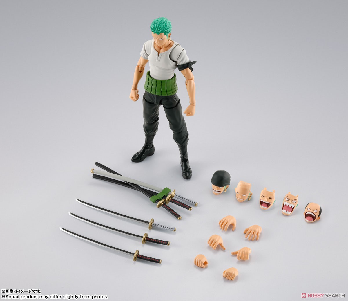 bandai tamashii 4573102666253 S.H.FIGUARTS RORONOA ZORO -ROMANCE DAWN-