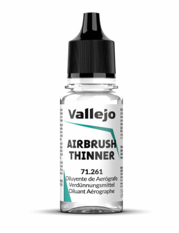 8429551712613 vallejo 71. 261 airbrush thinner 18 ml.