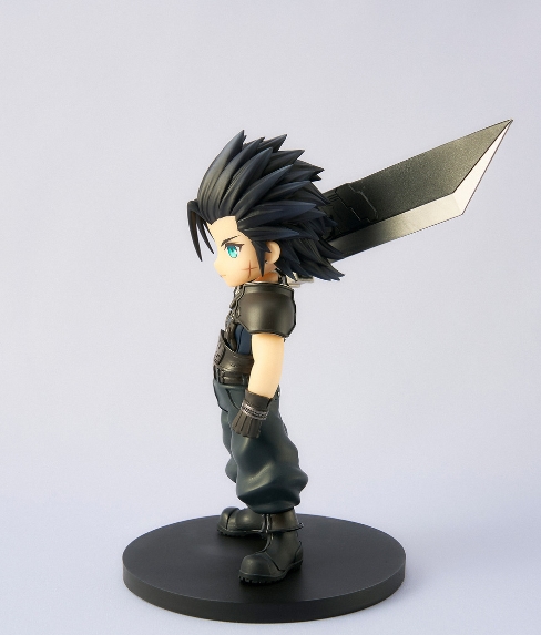 SQUARE ENIX 4988601379663 Final Fantasy VII Rebirth Adorable Arts Zack Fair (PVC Figure)