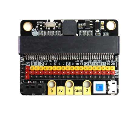 บอร์ดขยายขา Micro bit IOBIT V2.0 microbit Breakout adapterboard
