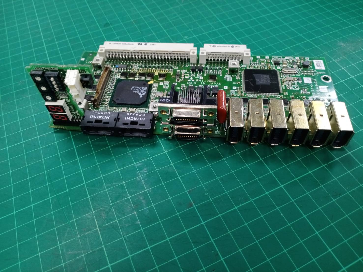 MITSUBISHI RM112 CONTROLLER SERVO CARD