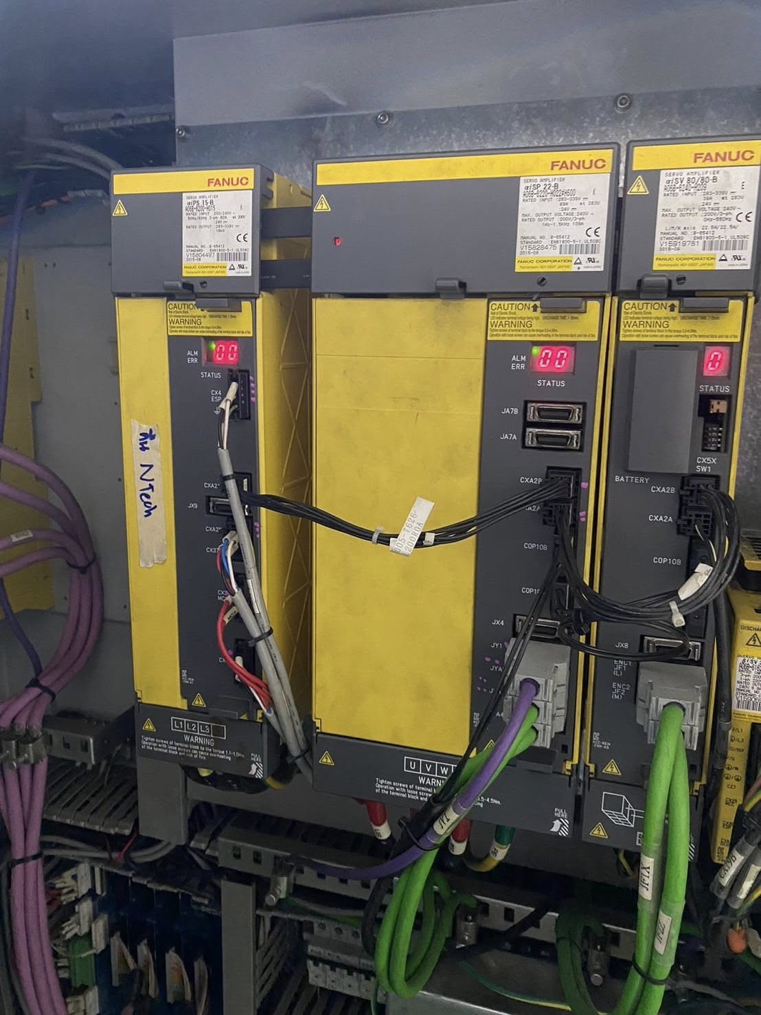 งานซ่อม SPINDLE DRIVE FANUC