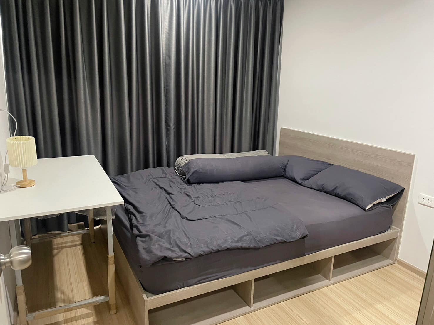 ปล่อยเช่าคอนโด Elio Del Moss Phaholyothin 34 (เอลลิโอ เดล มอสส์ พหลโยธิน 34) - 1ห้องนอน 1ห้องเอนกประสงค์(ทำ2นอนได้) 1ห้องน้ำ 1ห้องนั่งเล่น - ใกล้ BTS เสนานิคม / เกษตร - ขนาดห้อง 35 ตรม. ชั้น 7 ตึก A วิวสระ