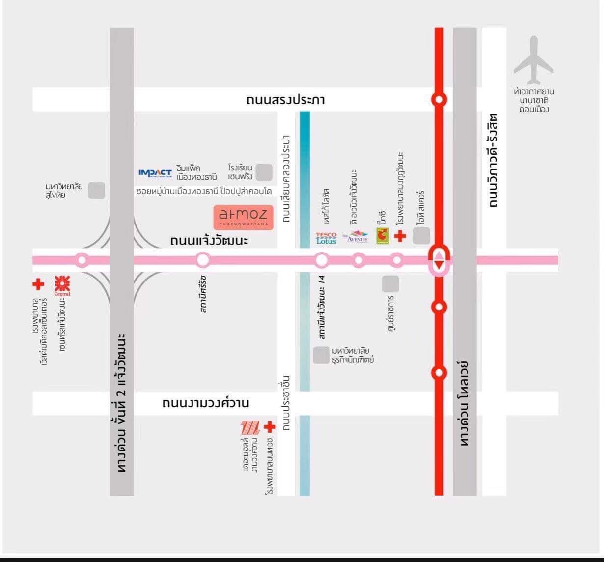 ให้เช่าห้องเฟอร์เครื่องใช้ไฟฟ้าครบ โซนแจ้งวัฒนะ สอบถามแอด Line ID : Smile-easy ที่ Atmoz Chaengwattana (แอทโมซ แจ้งวัฒนะ)