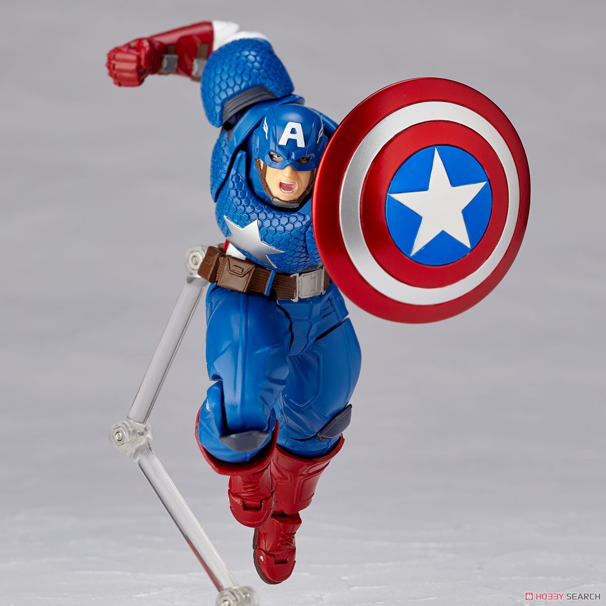 (เหลือ1ชิ้น 4537807013460 revoltech-Amazing Yamaguchi No.007 [Captain America