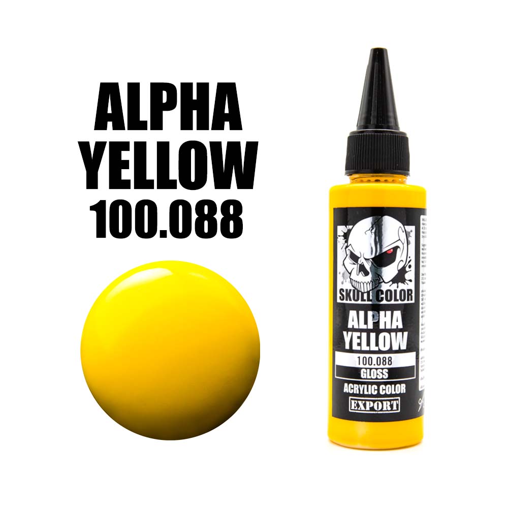 skull 100.088 alpha yellow 60ml.