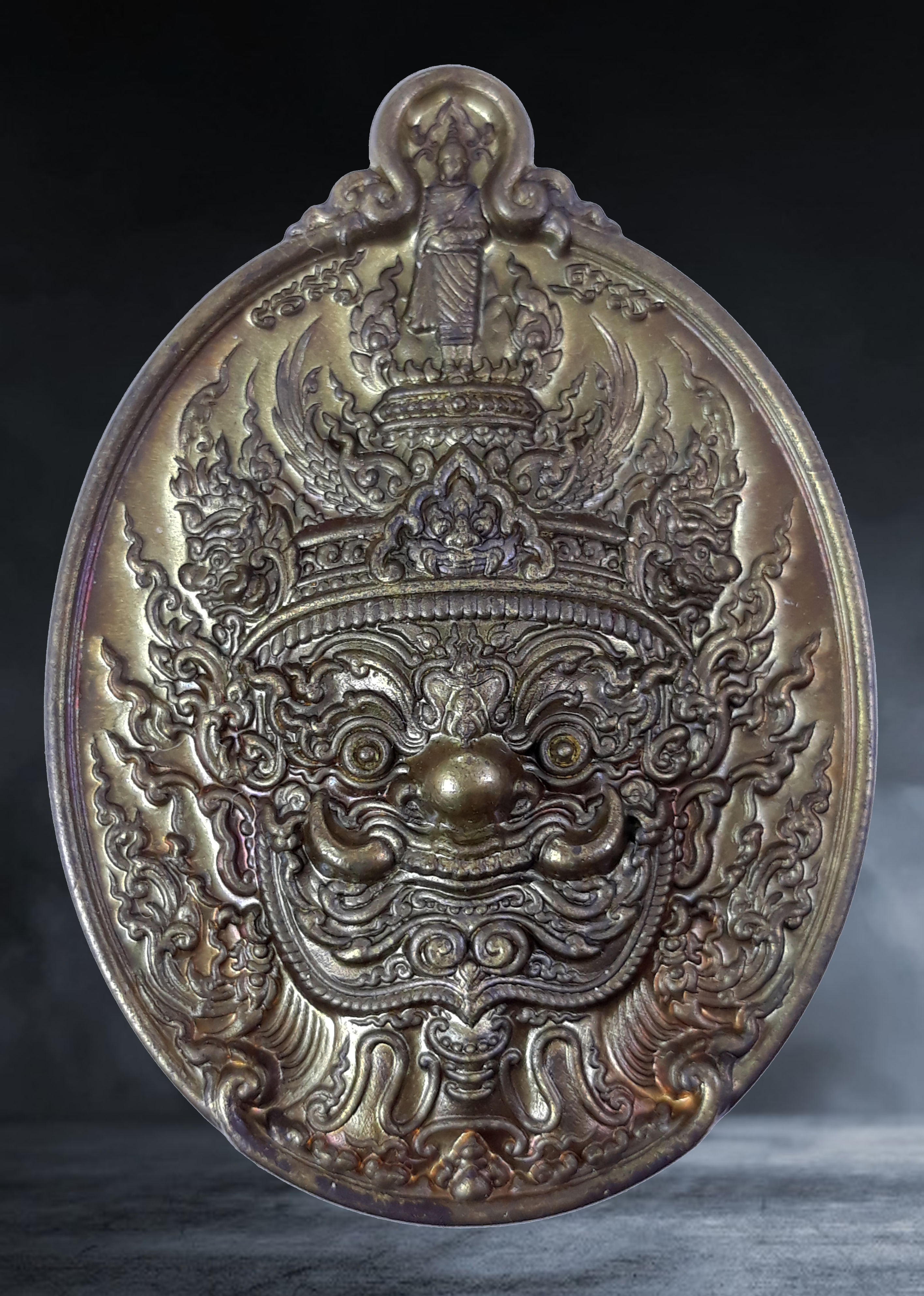 เหรียญ ท้าวเวสสุวรรณ พระอาจารย์กฤษณะ วัดบางชัน จ.กรุงเทพ รุ่นหนุนดวง ปี ๒๕๖๕