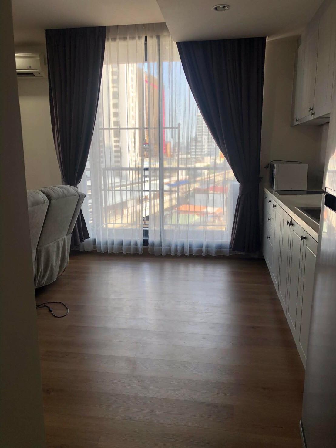 ให้เช่าห้องแบบ 2ห้องนอน 1ห้องน้ำ โซนพื้นที่ BTS สะพานควาย คอนโด The Editor Saphan Khwai (ดิ เอดิเตอร์ สะพานควาย) ขนาดห้อง 56 ตรม. ชั้น 8