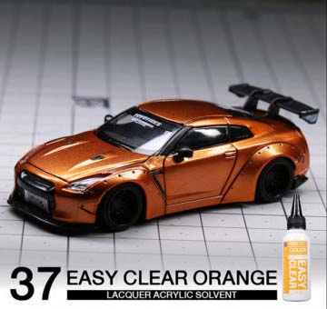 8858878600378 raditz 37S Easy Clear Orange 60ml. เคลียร์ส้ม/ส้มใส