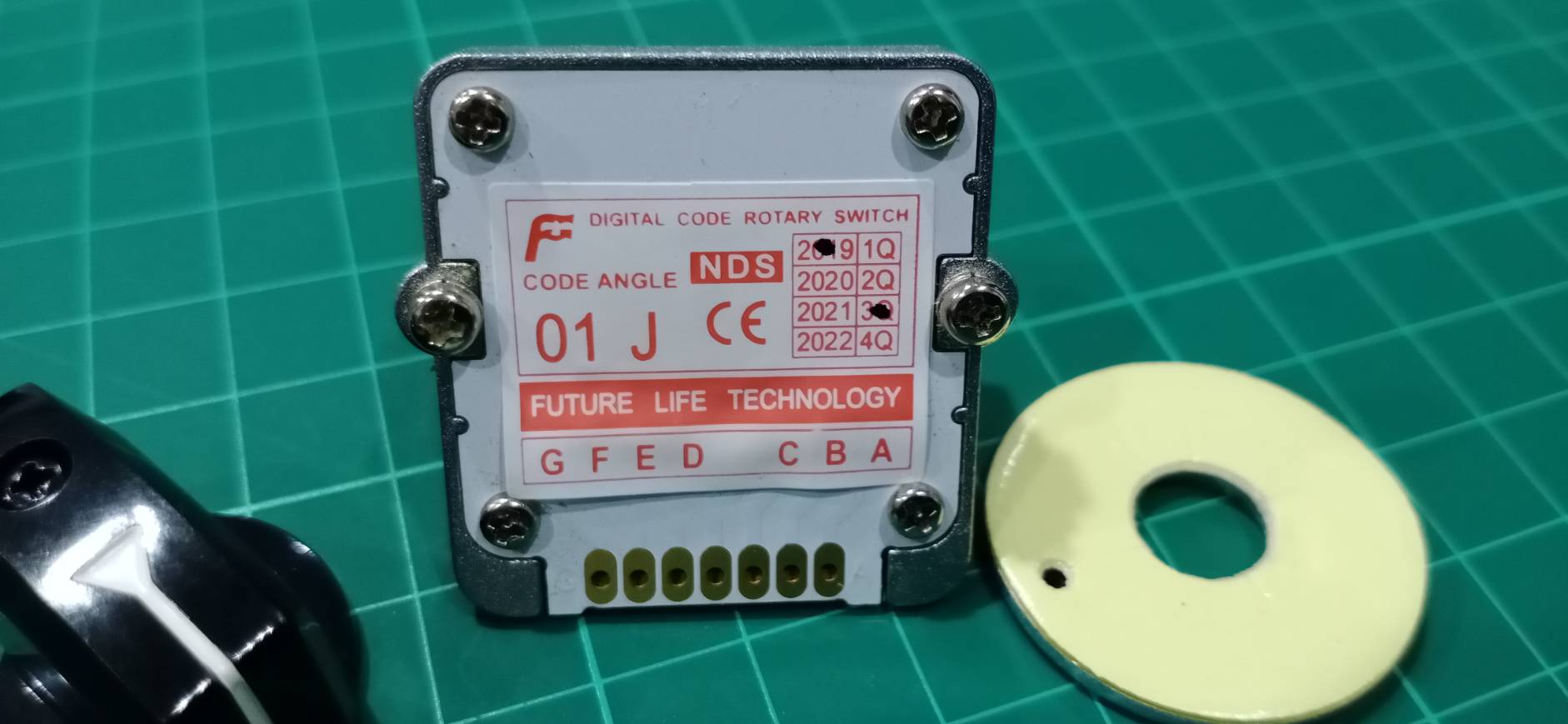 future NDS-01J rotary switch สำหรับเครื่อง CNC