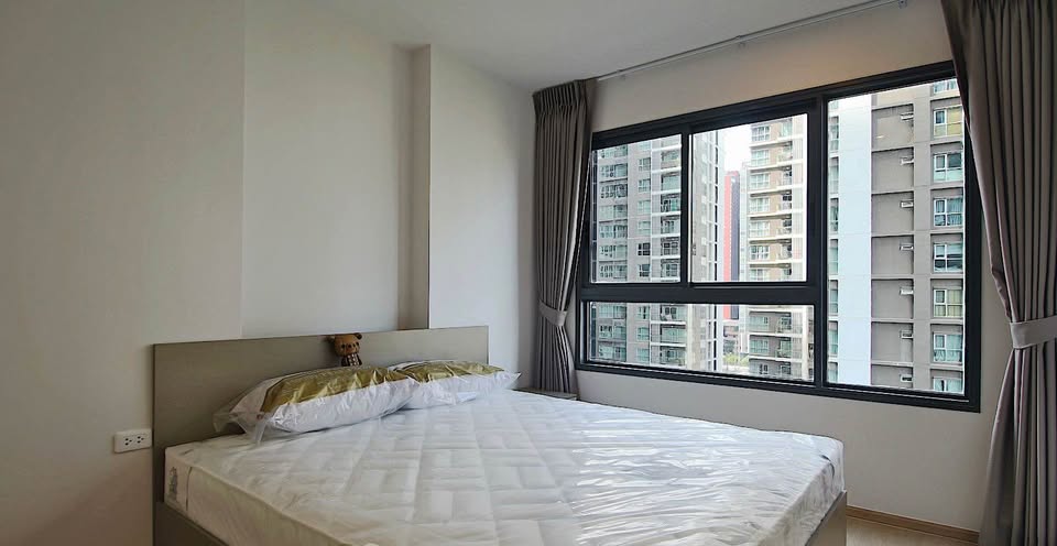 ให้เช่าห้องแบบ 1ห้องนอน 1ห้องน้ำ 1ครัวปิด โซนพื้นที่ MRT พระราม 9 คอนโด IDEO Rama 9 - Asoke (ไอดีโอ พระราม 9 - อโศก) High Rise ขนาดห้อง 35 ตรม. ชั้น 12A