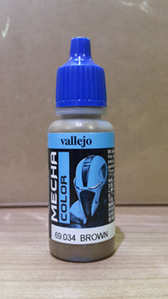 mecha vallejo 69. 034 brown 17 ml.