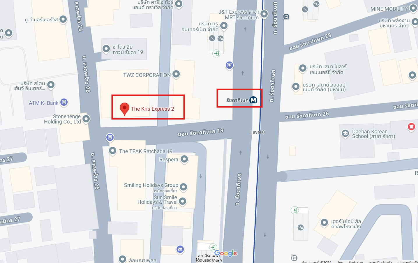 ปล่อยเช่า The Kris Express 2 (เดอะ คริส เอ็กซ์เพรส 2) - โซนพื้นที่ MRT รัชดา Studio 1ห้องน้ำ 1ครัว - ขนาดห้อง 31 ตรม. ชั้น 8 - ให้เช่า 10,000 ต่อเดือน