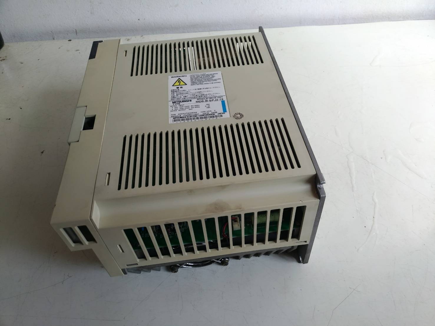 MITSUBISHI MDS-B-SPJ2-75 SPINDLE SERVO DRIVE