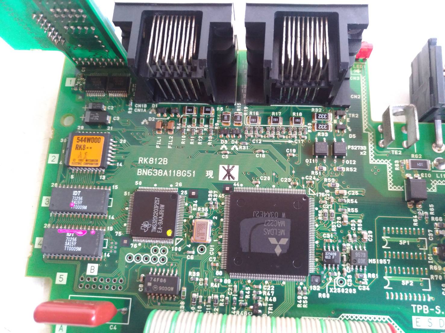 MITSUBISHI RK812B RK812 แผงหน้า SPINDLE