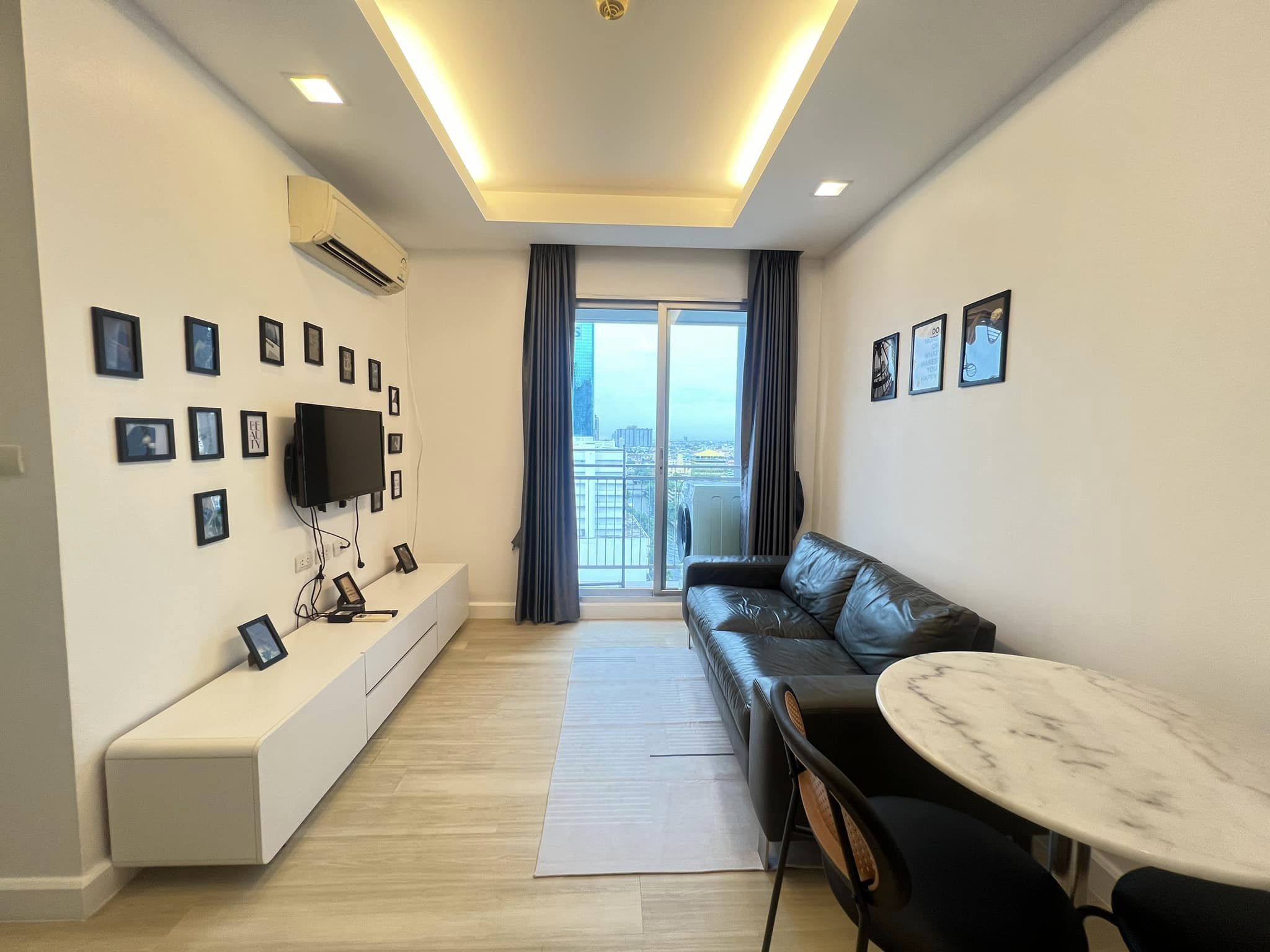 ปล่อยเช่าคอนโด Thru Thonglor (ทรู ทองหล่อ) - 1ห้องนอน 1ห้องน้ำ 1ห้องนั่งเล่น - ใกล้ BTS ทองหล่อ MRT เพชรบุรี - ขนาดห้อง 31 ตรม. ชั้น 16