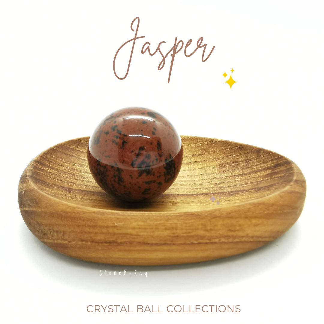 หินแจสเปอร์ลูกกลม Jasper Ball