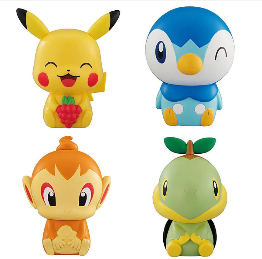 4549660721413 (set4) capchara pokemon 15- gashapon